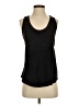 J.Crew Collection 100% Leather Black Sleeveless Top Size S - photo 1