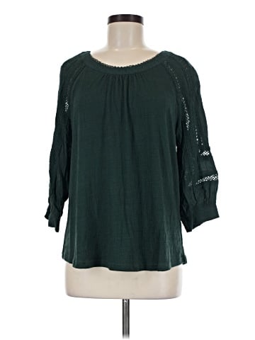 Skies Are Blue 3/4 Sleeve Blouse (view 1)