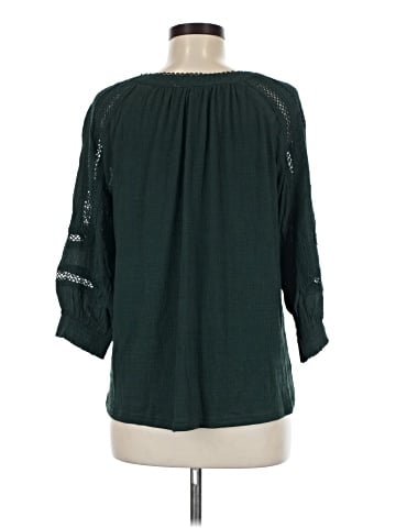 Skies Are Blue 3/4 Sleeve Blouse (view 2)