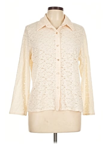 Sag Harbor Long Sleeve Blouse (view 1)
