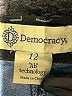 Democracy Chevron-herringbone Blue Jeans Size 12 - photo 7