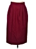 Austin Reed 100% Wool Solid Burgundy Wool Skirt Size 8 - photo 1