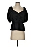 Express 100% Polyester Black 3/4 Sleeve Blouse Size S - photo 1