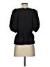 Express 100% Polyester Black 3/4 Sleeve Blouse Size S - photo 2