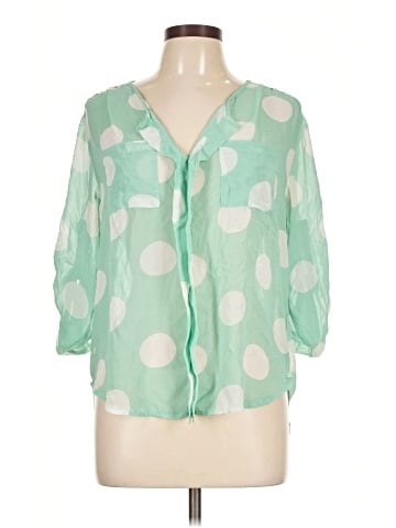 Bebe 3/4 Sleeve Blouse (view 1)