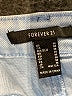 Forever 21 100% Cotton Blue Denim Shorts Size M - photo 3