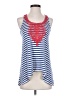 Le Sample Blue Sleeveless Top Size S - photo 1