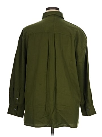 Banana Republic Factory Store Long Sleeve Button-Down Shirt (view 2)