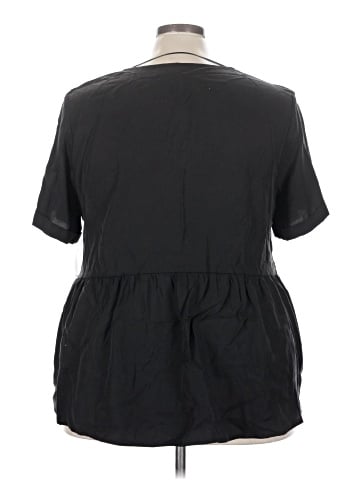 Terra & Sky Short Sleeve Blouse (view 2)