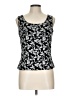 Xscape Black Sleeveless Top Size L - photo 1