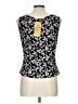 Xscape Black Sleeveless Top Size L - photo 2