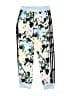 Adidas 100% Polyester Print Green Track Pants Size 10 - 12 - photo 1
