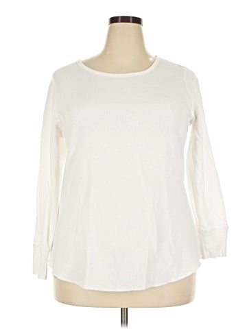 Old Navy 3/4 Sleeve T-Shirt (view 1)