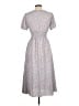 Simplee 100% Polyester Gray Casual Dress Size L - photo 2