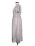Simplee 100% Polyester Gray Casual Dress Size L - photo 5
