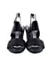 Stuart Weitzman 100% Leather Black Sandals Size 8 - photo 2