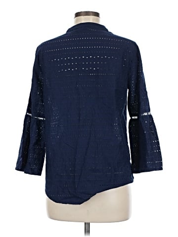 IZOD 3/4 Sleeve Blouse (view 2)