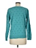 J.Jill Polka Dots Teal Pullover Sweater Size M - photo 2