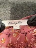 Monday Fun 100% Polyester Paisley Burgundy Short Sleeve Blouse Size 1X - photo 7