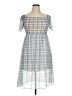 Cache Cache Plaid Blue Casual Dress Size 16 - photo 1