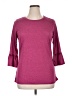 Assorted Brands Burgundy 3/4 Sleeve Top Size XL - photo 1
