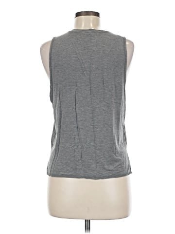 Aqua Sleeveless T-Shirt (view 2)