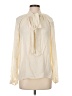 Theory Ivory Long Sleeve Blouse Size P (petite) - photo 1