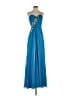 Blush Blue Cocktail Dress Size 6 - photo 1