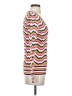 Trina Turk 100% Cotton Chevron-herringbone White Pullover Sweater Size S - photo 4