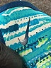 Nike Print Teal Swimsuit Top Size M - photo 3