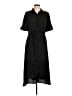 Nine West 100% Polyester Black Casual Dress Size L - photo 1