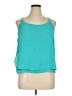 The Limited 100% Polyester Teal Sleeveless Blouse Size XL - photo 1