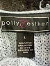 Polly & Esther 100% Acrylic Stars Blue Pullover Sweater Size L - photo 7