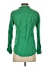 J.Crew 100% Linen Green Long Sleeve Blouse Size 2 (petite) - photo 2