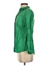 J.Crew 100% Linen Green Long Sleeve Blouse Size 2 (petite) - photo 5
