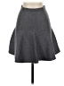 Zara Solid Gray Casual Skirt Size S - photo 1