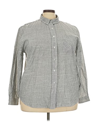 Fresh Produce Long Sleeve Button-Down Shirt (view 1)