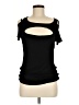 Venus Black Short Sleeve Top Size M - photo 1