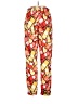 Unbranded Print Orange Casual Pants Size M - photo 2