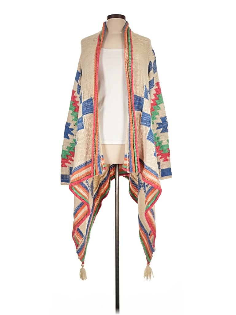 Pre-owned Polo Ralph Lauren Poncho In Ivory