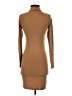 Forever 21 Solid Brown Casual Dress Size S - photo 2