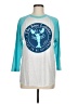 Next Level Apparel Silver 3/4 Sleeve T-Shirt Size M - photo 1