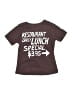 Zara Brown Burgundy Short Sleeve T-Shirt Size 9 - photo 1