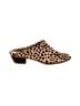 Crown & Ivy Animal Print Brown Mule/Clog Size 8 1/2 - photo 1