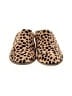 Crown & Ivy Animal Print Brown Mule/Clog Size 8 1/2 - photo 2
