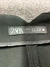 Zara Solid Black Dress Pants Size S - photo 7
