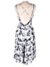 Forever 21 Tropical Gray Purple Cocktail Dress Size L - photo 2