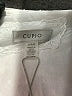 Cupio 100% Cotton White Cocktail Dress Size L - photo 7