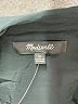 Madewell Solid Black Long Sleeve Button-Down Shirt Size M - photo 7