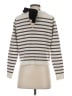 Maje Stripes Ivory Pullover Sweater Size Sm (1) - photo 2